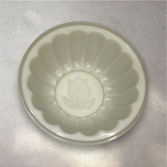 Vintage Tupperware Jel-N-Serve Gelatin Jello Mold Set White #616-5 - Picture 3 of 9